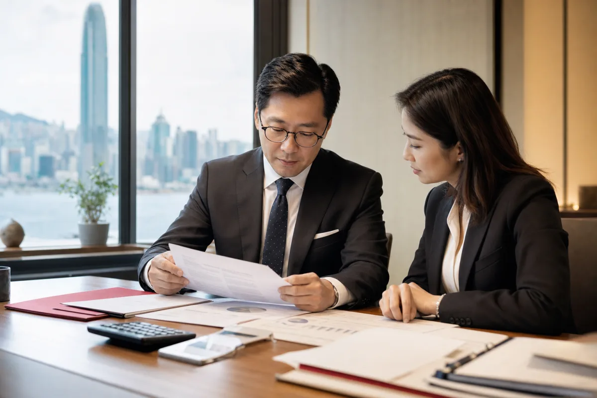 專業團隊檢視審計及報稅文件